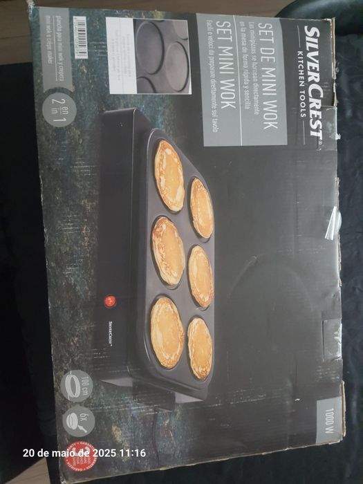 Conjunto de mini wok