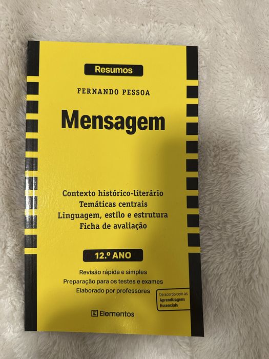 Livro resumo 12• Ano “Mensagem”