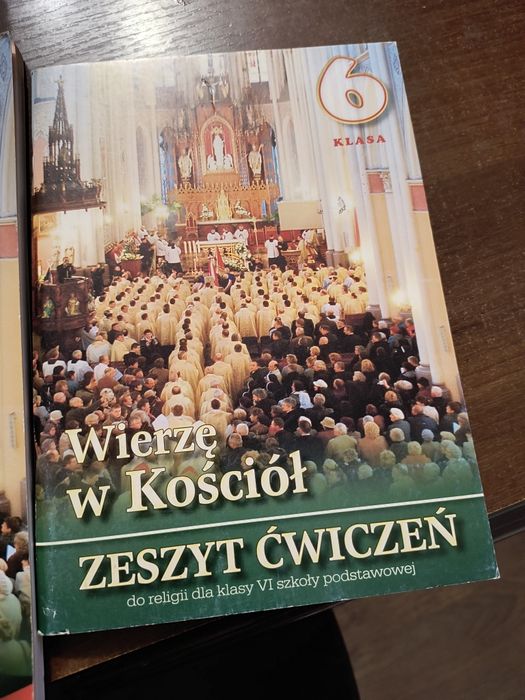 Komplet podręcznik+ćwiczenia do religii kl 6