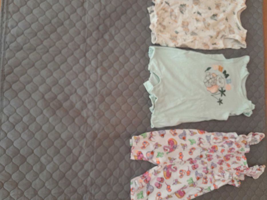 Rampersy niemowlęce 3 sztuki r80 smyk