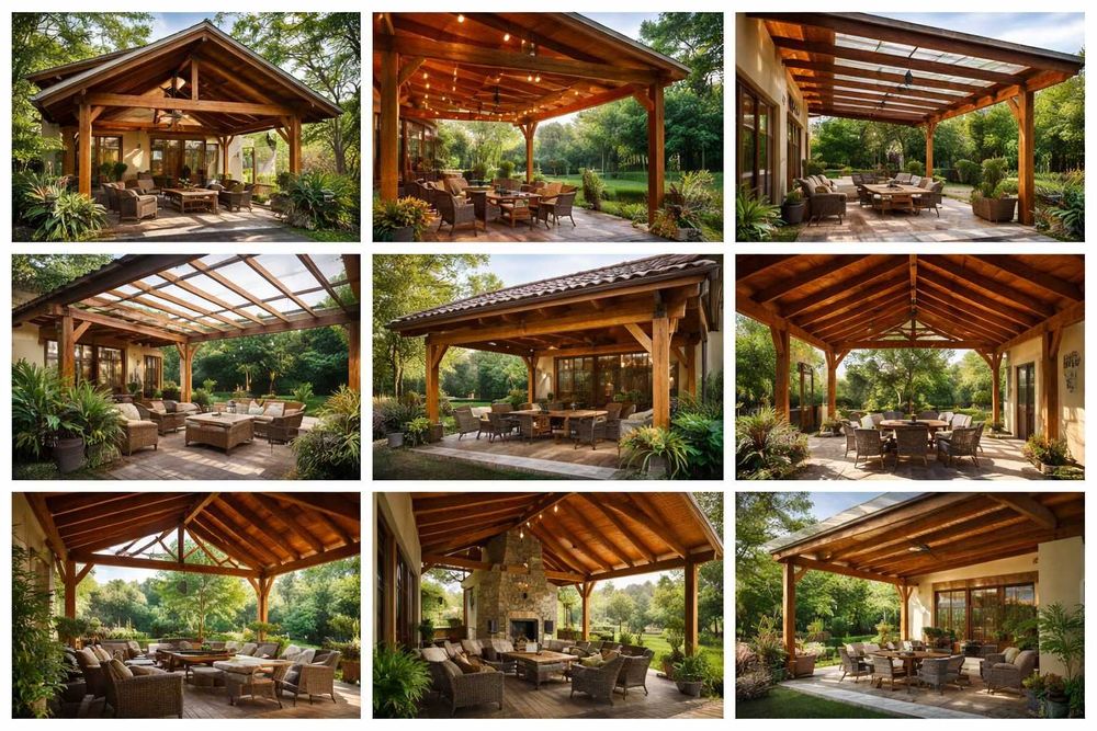 Konstrukcje Drewniane Wiaty Zadaszenia Tarasu