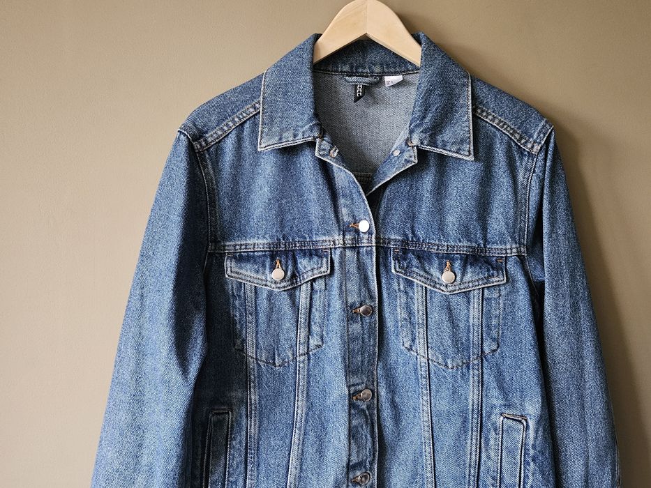 Kurtka jeansowa rozmiar M oversize H&M