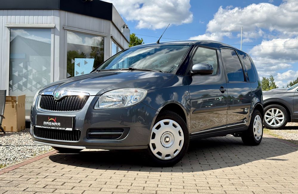 Skoda Roomster 1.4 MPI klimatyzacja czujniki niski przebieg SERWISOWANA faktura