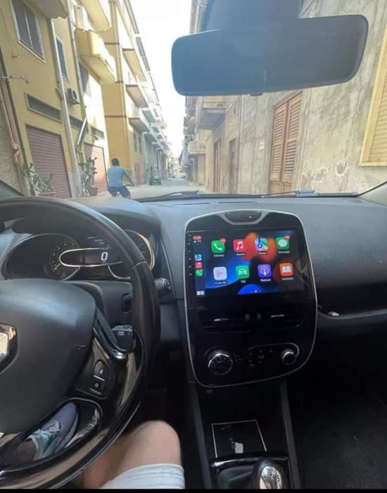Rádio Android 14 com GPS Renault Clio 4 (Novo)