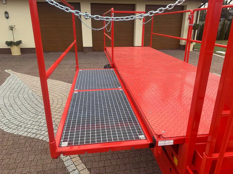 Platforma Sadownicza T031/2 Lisicki tandem 2-osiowa, dwa siłownik