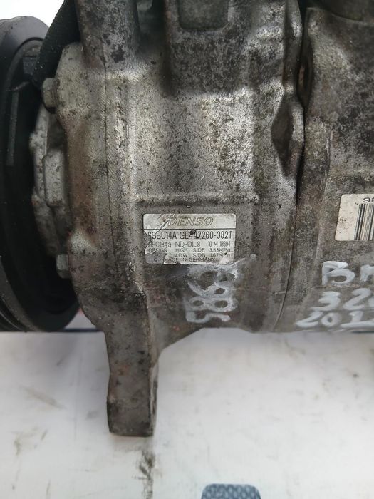 COMPRESSOR AC BMW 3 SERIES 320D  163CV , REF: GE447260-3821 - 6SBU14A