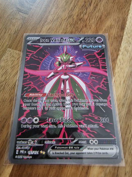 Pokémon Iron Valiant ex 157/131 - Mint condition