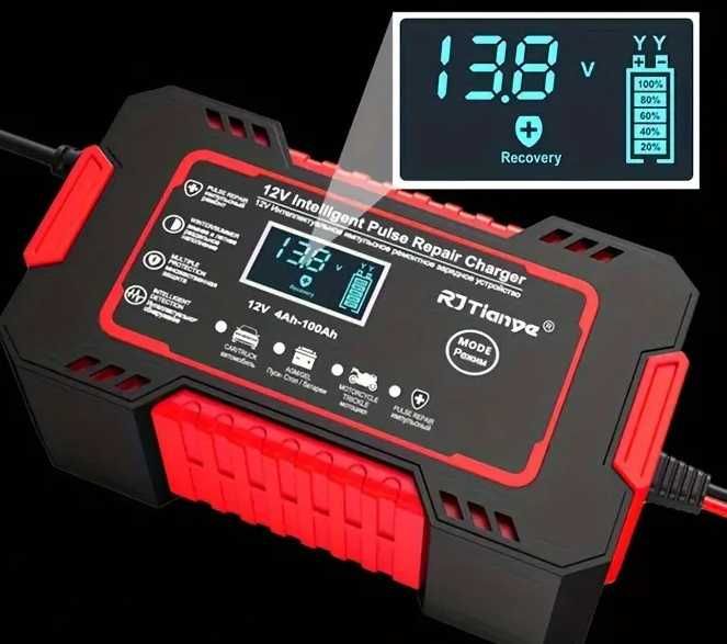 Зарядний пристрій для автомобільного акумулятора 12в 6А Імпульсний