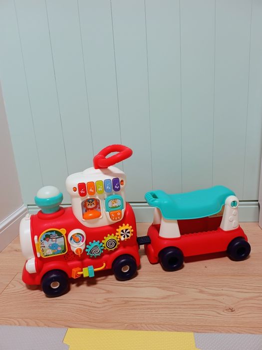 Jeździk, pchacz Dumel pociąg 4w1