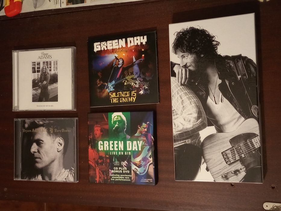 CD - Bruce Springsteen, Whitesnake, Green Day, Scorpions, SLB, MCA etc