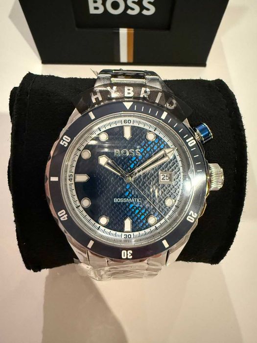 Zegarek Hugo Boss 1514212 Bossmatic mechanizm Seiko Kinetic
