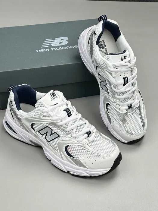 New Balance 530 White Silver Navy R.40
