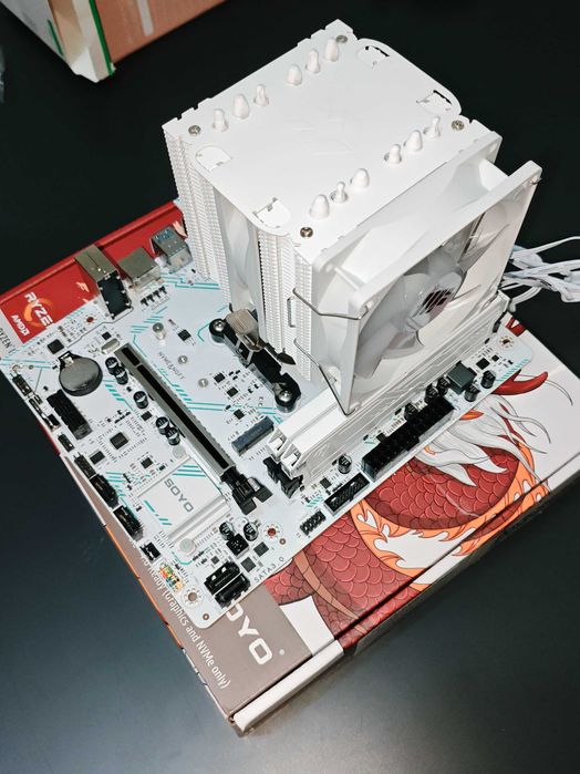 Опис↓ AMD Ryzen 5 3500x, B450M, DDR4 16 ГБ 3600Мгц комплект AM4
