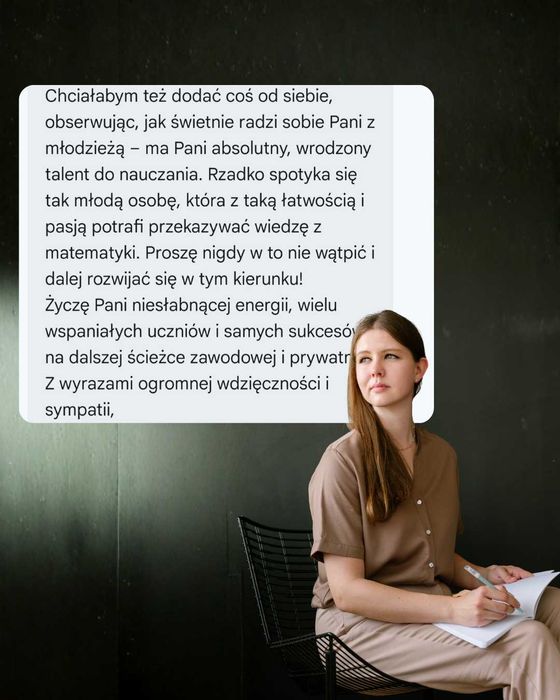 Korepetycje matematyka do Matury i E8 - zajęcia stacjonarne - KURS GRUPOWY