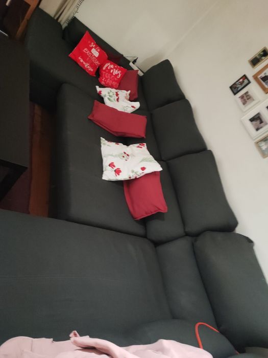 Sofá grande com 2 chaise longues