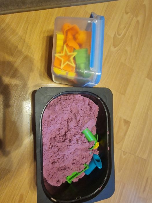 Piasek kinetyczny kinectic sand foremki