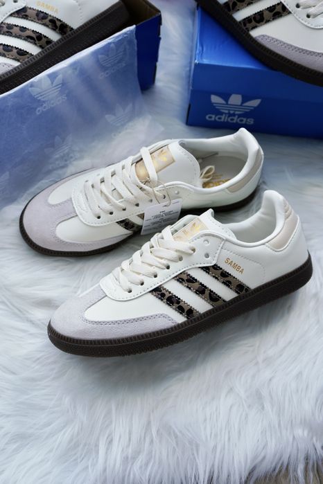 Кросівки Adidas Samba світлі / Кеди Adidas Samba