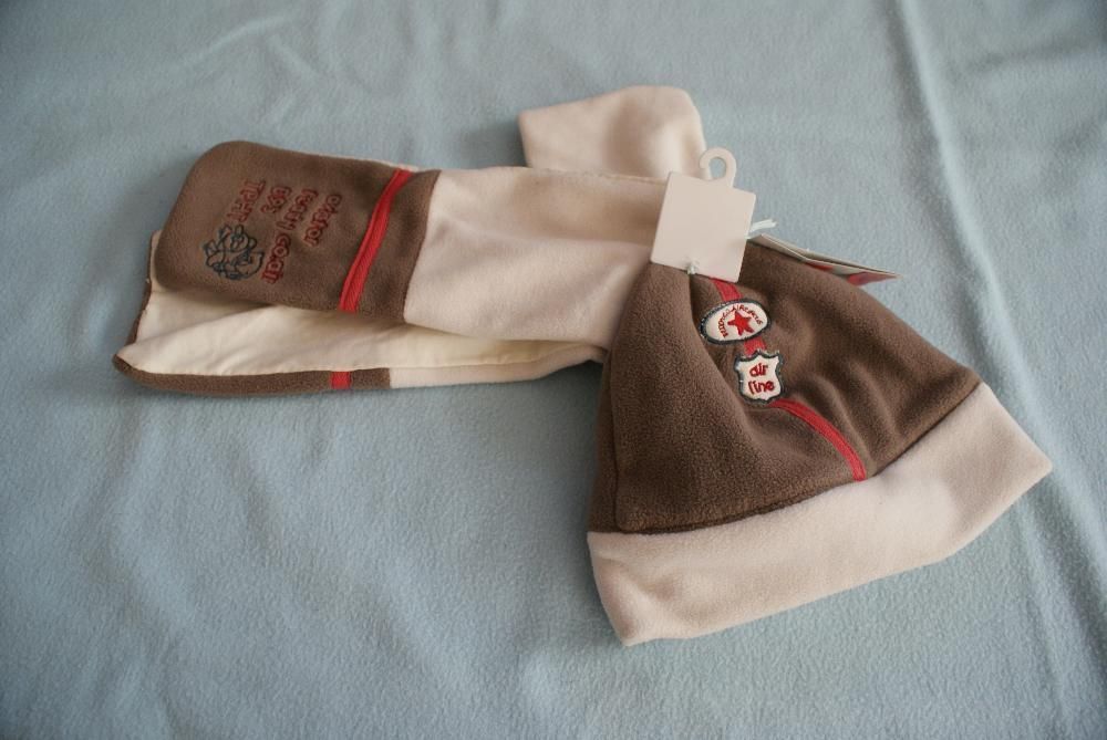 NOWY komplet czapka i szalik 48 Cool Club