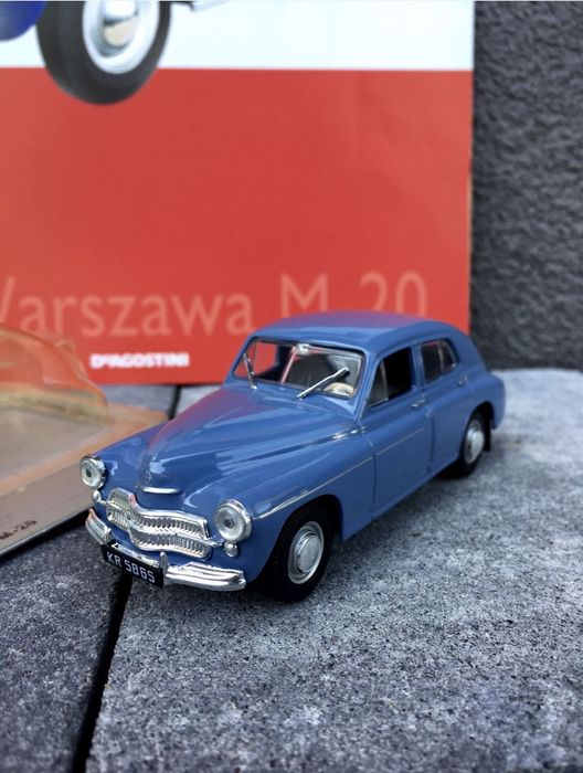 Prospekt - WARSZAWA M20-auta PRL,model,autka,kolekcja,zabytek