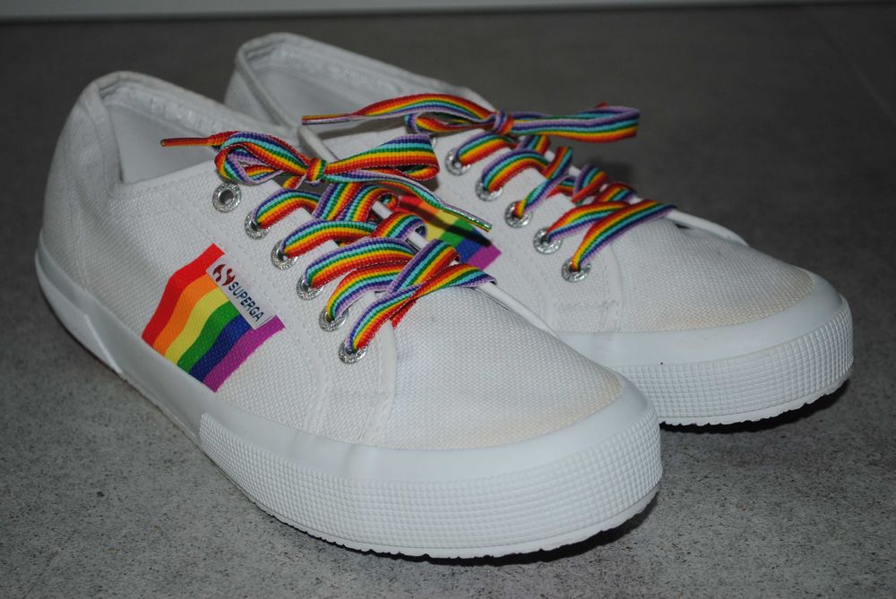 Trampki tęczowe Superga 2750 Pride roz 41