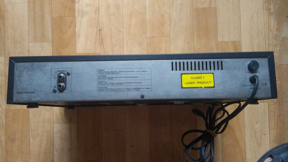 Odtwarzacz CD CDF 103R Fonika Unitra (PRL)