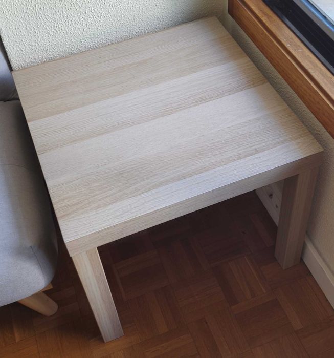 Mesa de Apoio IKEA LACK Carvalho Claro – Excelente Estado