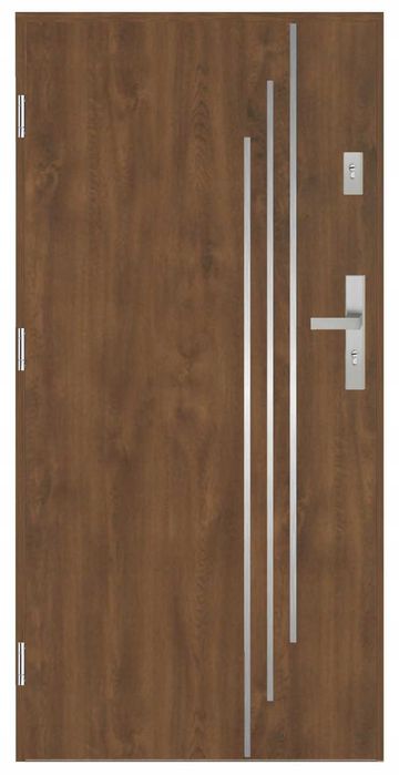 Drzwi zewnętrzne 72 mm SA-7 4 kolory 90 L LUB P