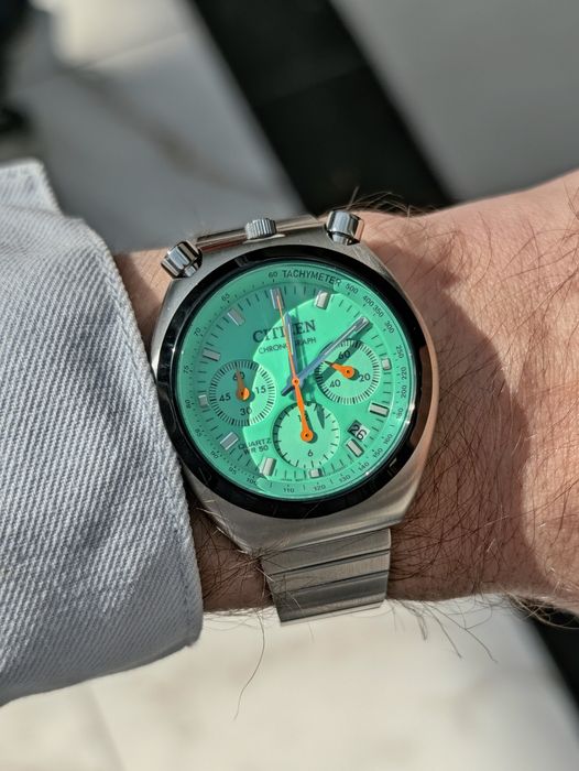 Citizen an3660-73x Bullhead Challenge timer Tsuno