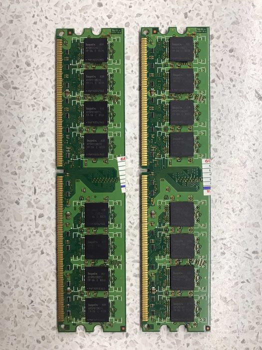 Оперативная память Hynix DDR2 1Gb HYMP512U64CP8-S6