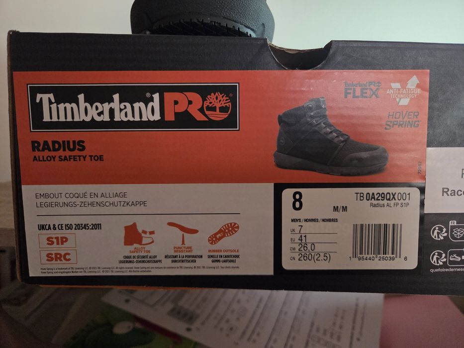 Tenis Subida Timberland Pro