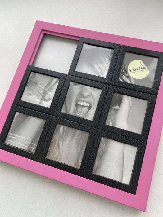 Фоторамка пазл из 8 движущихся элементов