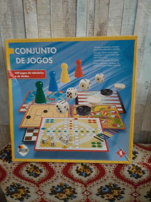 Jogo Conjunto de Jogos de Tabuleiro inc.