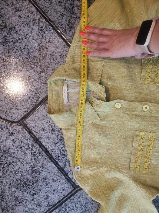 Linda camisa de linho tamanho 42