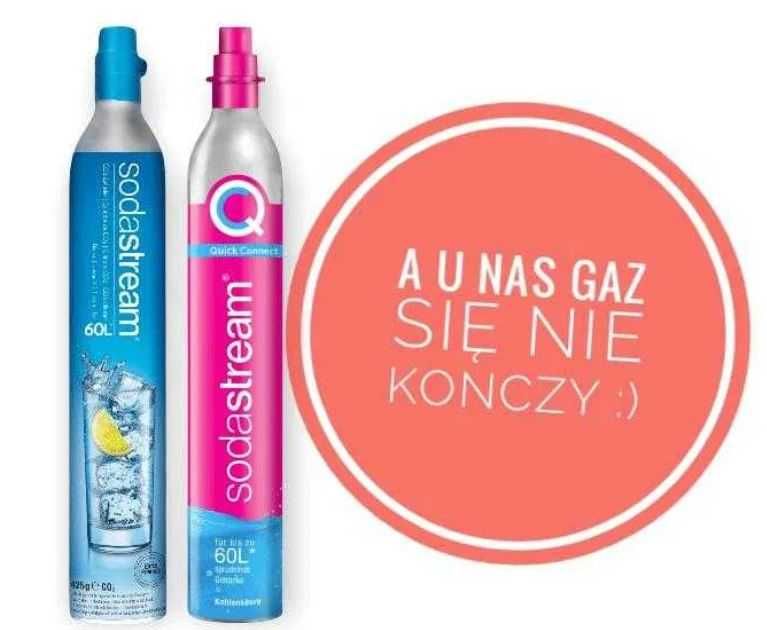 SodaStream -wymiana butli