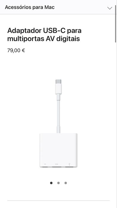 Adaptador Macbook