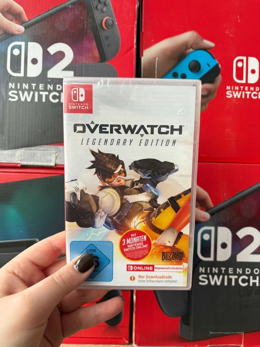 Гра Overwatch на nintendo , картридж з грою на нінтендо, ліцензія