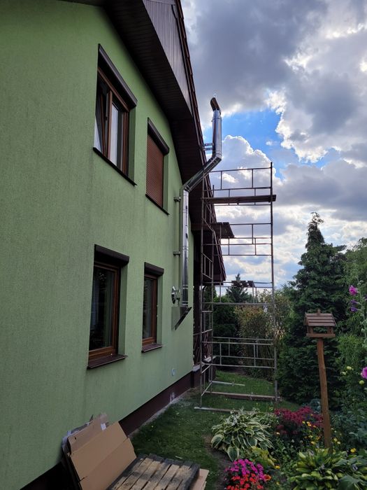Montaż kominów z rur dwuściennych I wsady kominowe