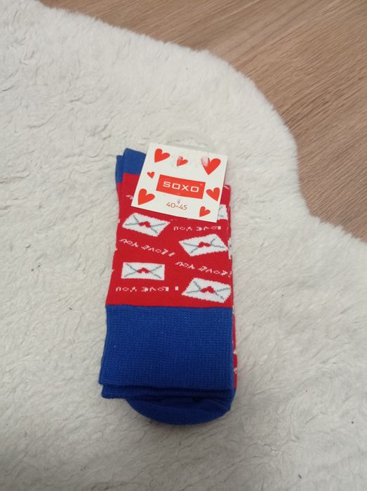 Skarpety Soxo I Love You Walentynki