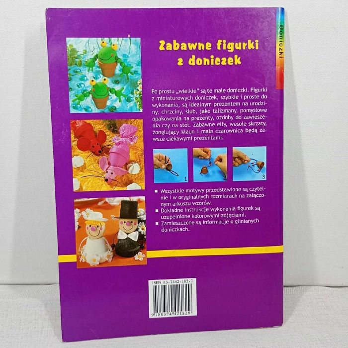 Zabawne figurki z doniczek. P. Boniberger