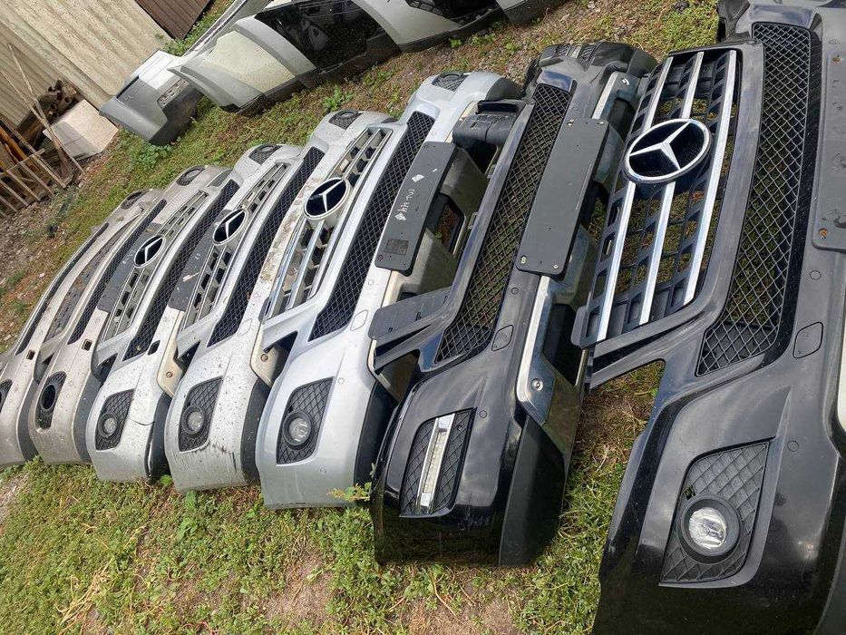 Бампер Передній Задній Mercedes ML w164 w166 GL x164 Розбірка Шрот