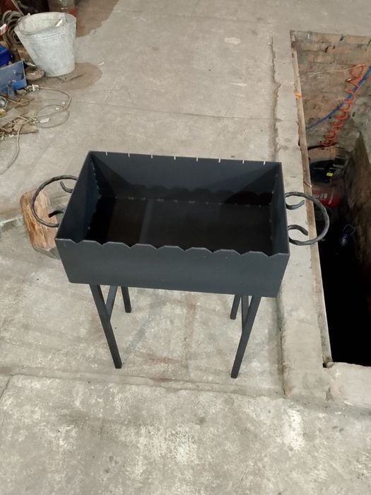 Мангал на 8 шапурів 3мм