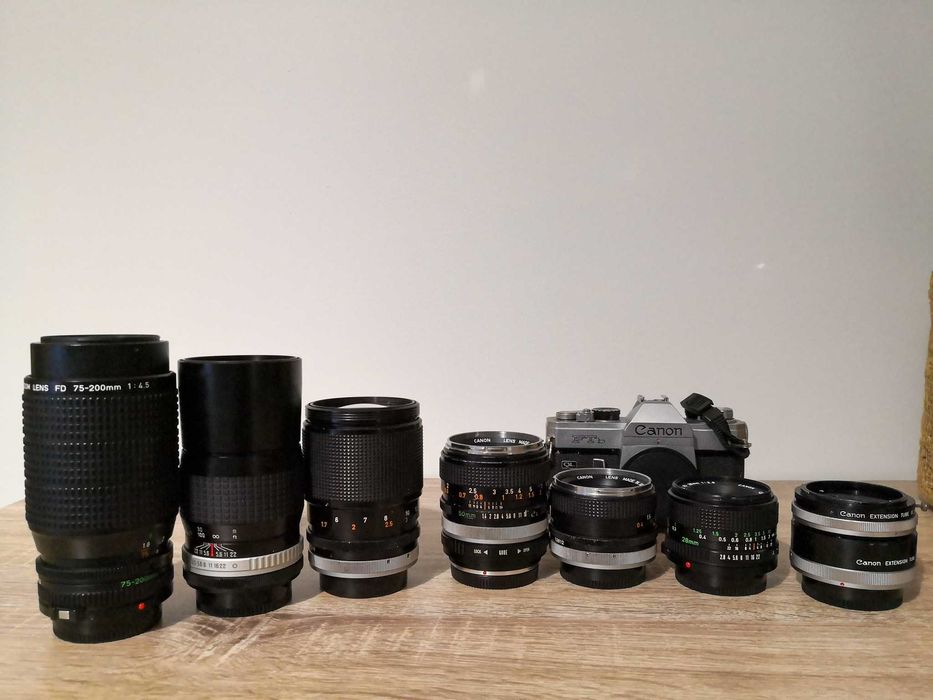 Troco Lentes Canon FD por MFT