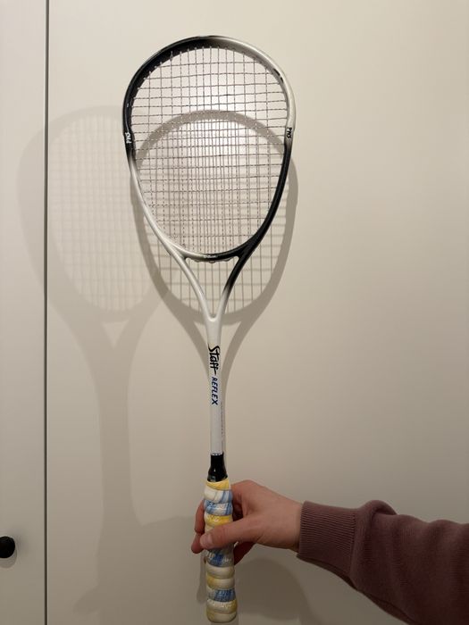 Używana vintage squash rakieta Wilson Reflex Staff High Beam Series