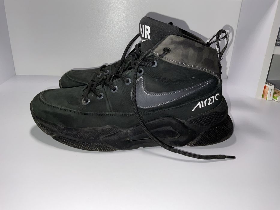 Чоловічі зимові черевики Nike Air  чорні