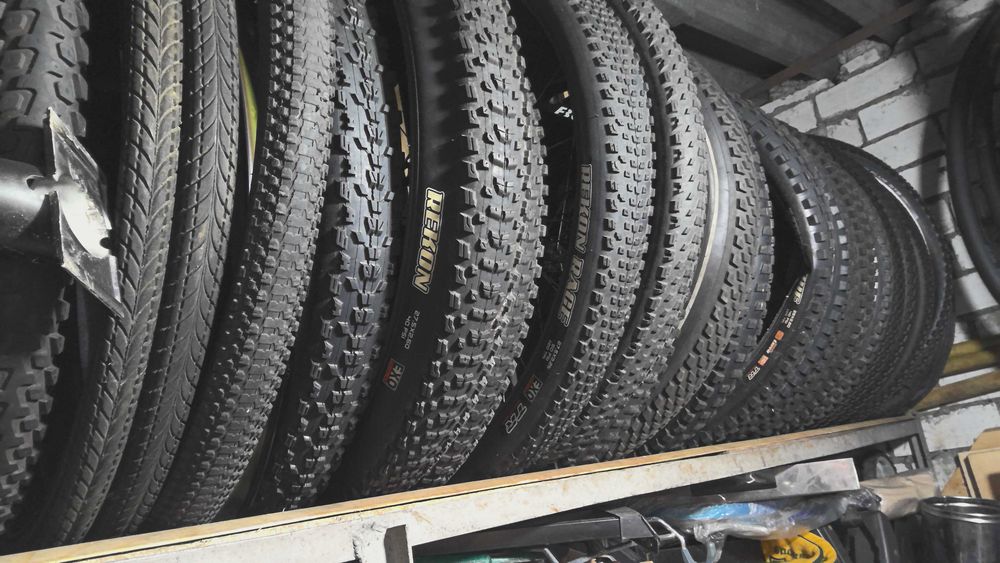 Гума Maxxis Rekon, Minion DHF, DHR, Schwalbe Marathon Plus MTB Обмін