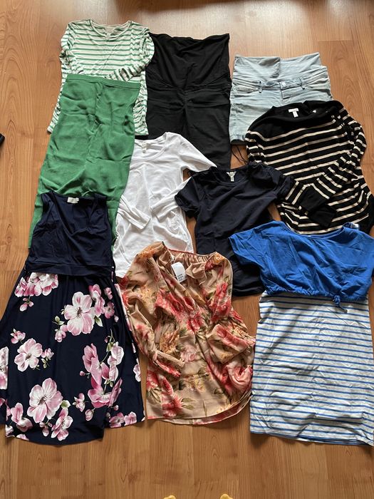Paka zestaw ubrań ciążowych / Ubrania ciążowe / H&M MAMA