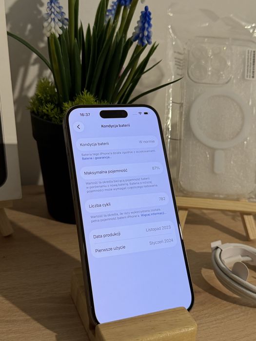 iPhone 15 Pro 128GB | Prawie Nowy | GWARANCJA