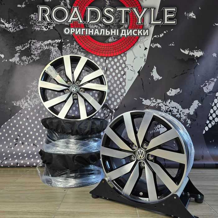 18" оригінальні диски VW Passat Tiguan T-Roc Marseille Design