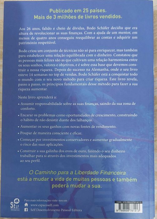 O caminho para a liberdade financeira -Bodo Schafer
