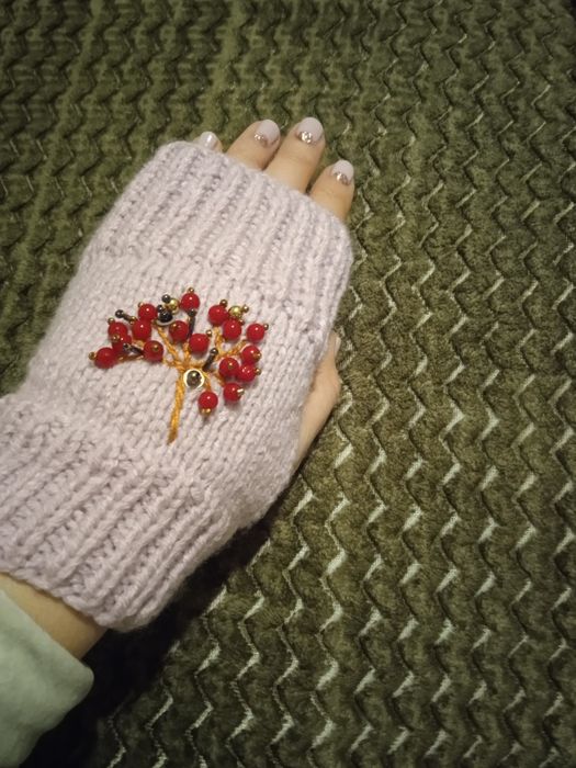 Продам митенки ручной работы